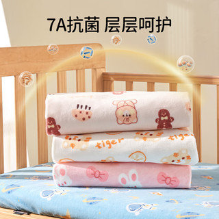  OUYUN/欧孕 360°全包防滑 婴儿床床笠 100*56*8cm【360°全包防滑】