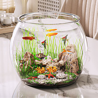飞达三和 乌龟饲养缸家用鱼缸客厅小型养乌龟专用 鱼缸-mini款