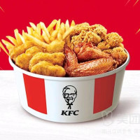 肯德基 4人小食拼盘（奥尔良烤翅2块+黄金鸡块5块+小薯条1分+鸡米花1份）