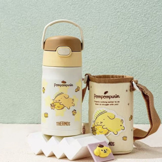 THERMOS 膳魔师 316L不锈钢保温杯350ml 布丁狗