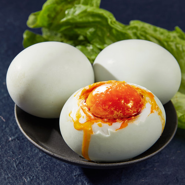 移动端、京东百亿补贴：饱满流油新鲜早餐即食咸蛋 40g6枚