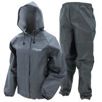 FROGG TOGGS 男式 UltraLite2 层防水透气雨衣 Carbon X-Large