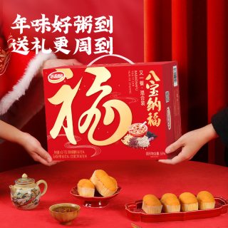 达利园 八宝粥 360g*12罐 混合口味礼盒装