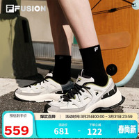 FILA FUSION 斐乐官方潮牌犄角鞋丨章昊同款休闲百搭运动鞋户外徒步登山鞋