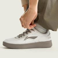 李宁 浮舟丨板鞋男子26新款冬季舒适低帮经典休闲百搭运动鞋AGCW209