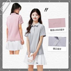 李宁 短袖POLO女子速干透气健身运动T恤上衣