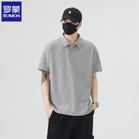  ROMON/罗蒙 宽松 男士短袖T恤