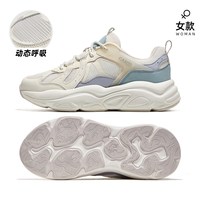 移动端、88VIP：骆驼 透气网面 女士运动鞋