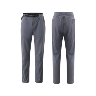 京东京造 700考杜拉专业徒步户探险外长裤耐磨抗撕拉透气裤子男 沉思灰 L