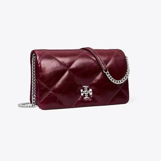 随机免单：TORY BURCH Kira 菱形绗缝斜挎包