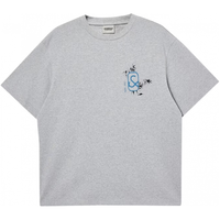  JACK&JONES/杰克琼斯 宽松版 男士短袖T恤 M 175宽松版，拍小一码 GH1浅花灰