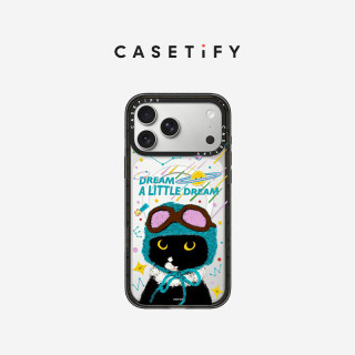  CASETiFY 透明黑框Magsafe 苹果手机壳