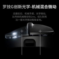  logitech/罗技 人体工学设计 无线电竞游戏鼠标