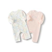 巴拉巴拉 婴儿连体衣宝宝包屁衣哈衣爬服2025新款夏两件装舒适209225133206