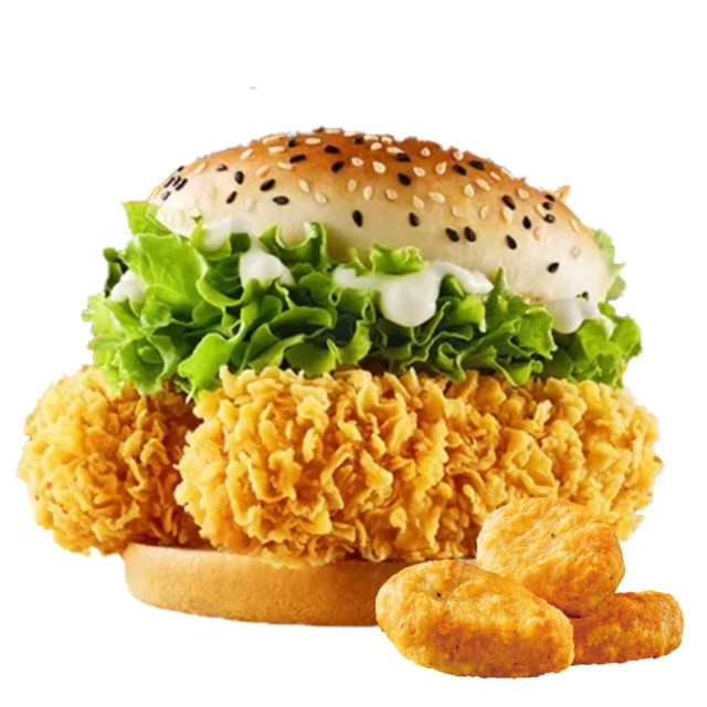 今日必买：华莱士 咔滋脆鸡肉堡+3个黑椒鸡块