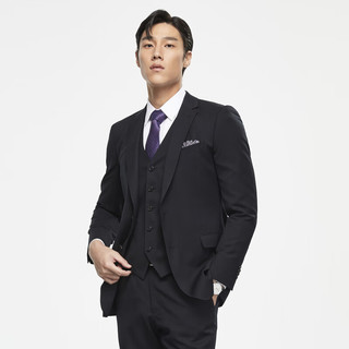  YOUNGOR/雅戈尔 纯绵羊毛厚实保暖 男士商务西服 L 175/100A