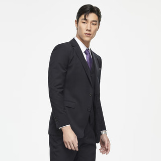  YOUNGOR/雅戈尔 纯绵羊毛厚实保暖 男士商务西服 L 175/100A