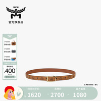 MCM 官方正品 AREN 腰带实用男女同款皮带 干邑色