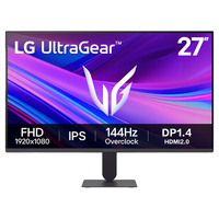 LG 27G411A 144Hz IPS电竞显示器 27英寸 1920×1080 黑色