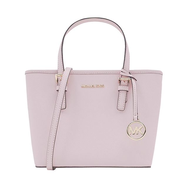 MICHAEL KORS 【牛皮斜挎包】迷你托特包手提单肩女包 亮粉色