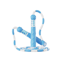  PEAK/匹克 不打结/不绕绳 儿童跳绳 不打结/不绕绳【雾蓝】可写名字