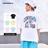  CONVERSE/匡威 宽松休闲 儿童短袖T恤