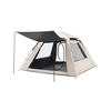 北极狼 自动速开 帐篷 两门两窗防晒银胶帐篷