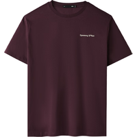 海澜之家 凉感吸排 男士短袖T恤 M 170/88A 125~136斤 暗红1M