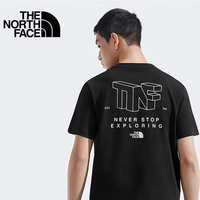 北面 情侣款短袖T恤8EY8