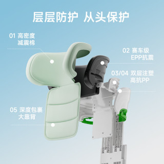 ledibaby 乐蒂宝贝  儿童安全座椅3-12岁车载通用款