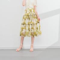  La·go·go/拉谷谷 设计感 女士蛋糕裙