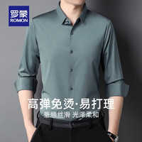 ROMON/罗蒙 高弹免烫 男士衬衫