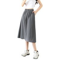  JEANSWEST/真维斯 高腰显瘦 女士半身裙