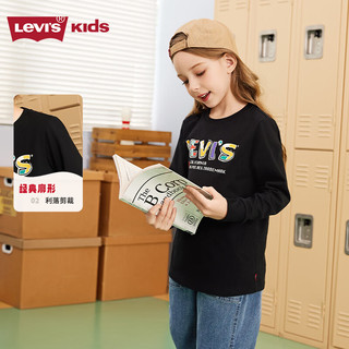  Levi's/李维斯 纯棉 儿童长袖T恤