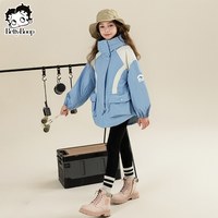 贝蒂 女童春款户外洋气冲锋外套2026年春季童装大童运动儿童上衣