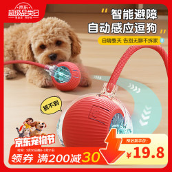 HELLOJOY 狗狗玩具耐咬球自动逗狗神器自嗨解闷宠物电动小狗智能弹力遛狗球