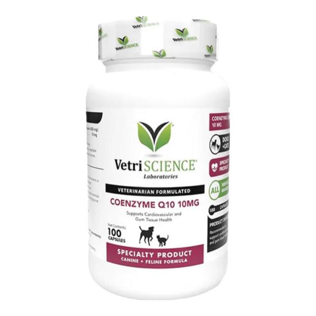 宠物大师 Vetri Science宠物大师辅酶Q10猫狗通用心脏动力抗氧化保护心脏强健心肌 辅酶Q10100粒