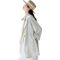  沫晗依美 女士风衣