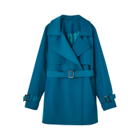  dme/德玛纳 通勤时尚 女士风衣 腰带