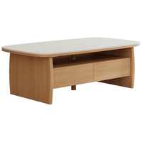 全友 轻奢高级感 茶几电视柜组合