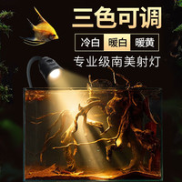 过凡 鱼缸灯变焦灯南美射灯原生溪流缸水族观赏灯照明led防溅水水草