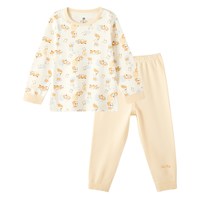 好孩子 Goodbaby好孩子秋衣秋裤套装女宝宝春秋纯棉保暖内衣儿童打底睡衣