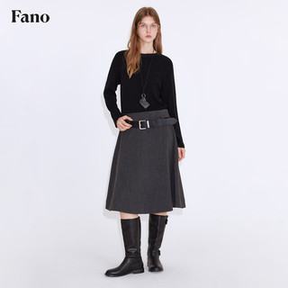  fano studios 低腰袢设计 女士半身裙 腰带