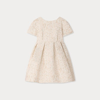 BONPOINT 2026春夏女大童花卉图案连身裙礼服小樱桃童装