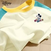 Disney/迪士尼 纯棉 儿童短袖T恤