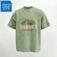 JEANSWEST/真维斯 纯棉 男士T恤