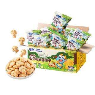 移动端、京东百亿补贴：小鹿蓝蓝 高钙山药猴头菌饼干300g*1箱