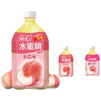  康师傅 热门商品 水果饮料 水蜜桃1L*12瓶