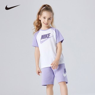  NIKE/耐克 棉 儿童短袖套装