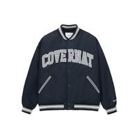 COVERNAT 复古风 男士棒球服夹克